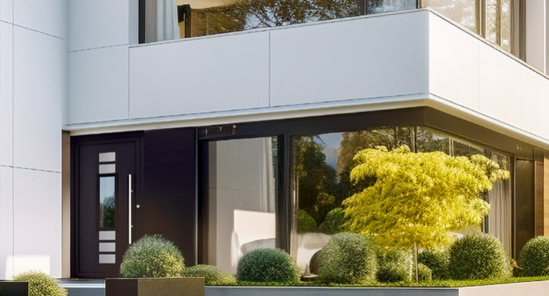 MasterLine 8 aluminium panel door